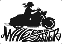Geez on bike with logo picture